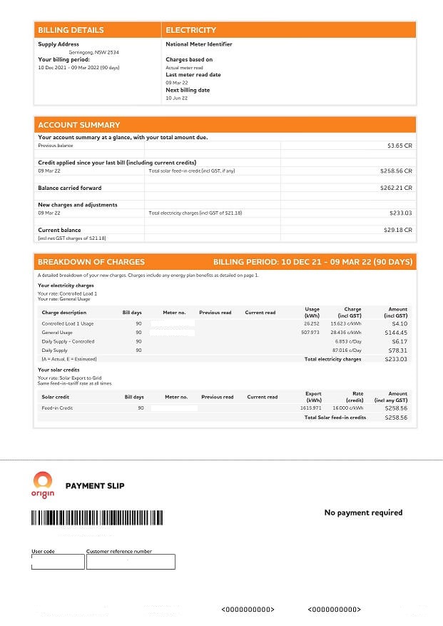 RayCoxPowerBill 02 Solar Panel Installation - Kiama